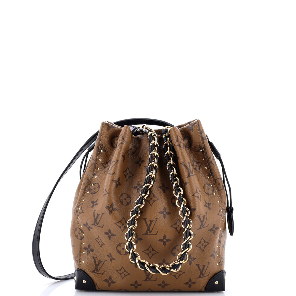 Louis Vuitton PM Noe Trunk Bag Reverse Monogram Canvas